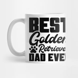 Best golden rettriever dad ever Mug